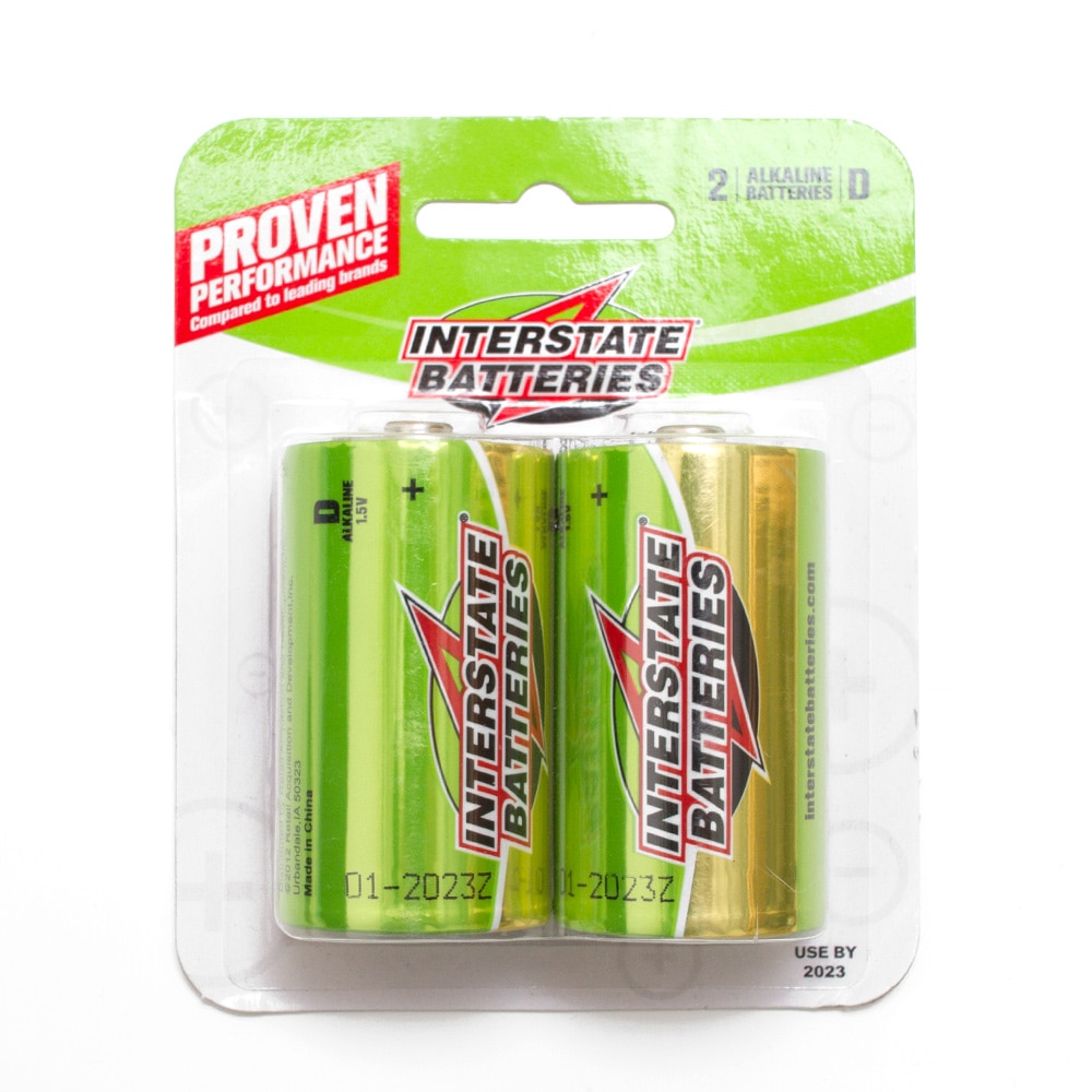 D battery, 2 Pack